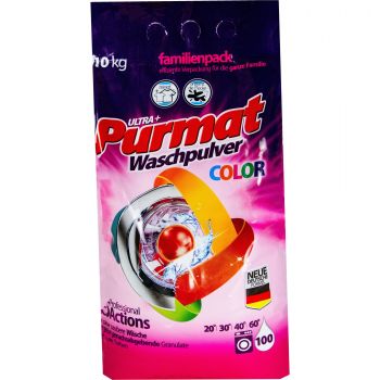 Купить стиральное средство Пральний порошок Purmat Color 10кг (4260418932959) | Фото 1