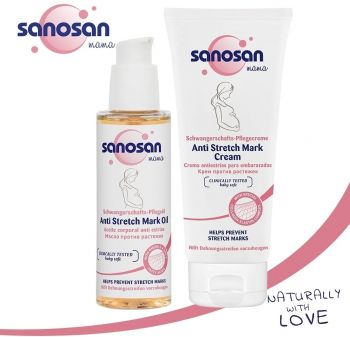 Крем проти розтяжок Sanosan Mama для вагітних 200 мл (4003583207190) | Фото 5