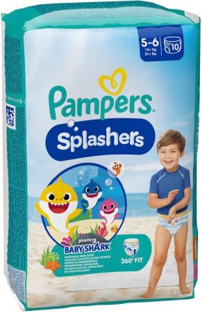 Підгузки-трусики для плавання PAMPERS Splashers 10шт (8001090728951) | Фото 3