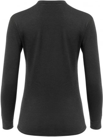Термокофта жіноча ACLIMA WoolTerry 220 Crew Neck Jet Black XS (108962) | Фото 2