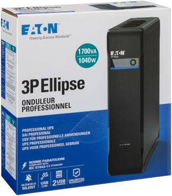 Купить источник бесперебойного питания (ИБП) ДБЖ EATON 3P Ellipse 1700 USB DIN (3P1700UD) | Фото 10