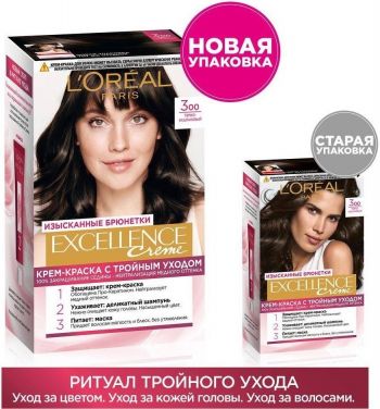 Стійка крем-фарба для волосся L'Oreal Paris Excellence Creme 6.00 Темно-русявий (3600523781133) | Фото 5