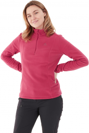 Кофта флісова жіноча для гірського туризму Quechua MH100 8817715 XL червона (4927571_Quechua) Кофта флісова жіноча для гірського туризму Quechua MH100 8817715 XL червона (4927571_Quechua) | Фото 2
