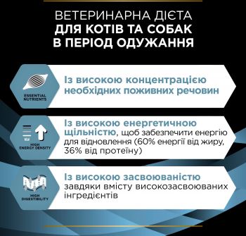 Вологий корм для кішок Purina Pro Plan Veterinary Diets CN Convalescence після операцій г | Фото 6