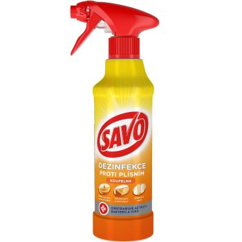 Спрей для догляду за ванною Savo Проти цвілі 500 мл (8594005396746) | Фото 1