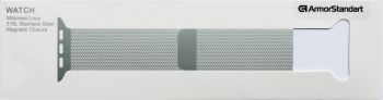 Ремінець ArmorStandart Milanese Loop для APPLE Watch 42 (Series 10)/41/40/38 Military Green (ARM5295 | Фото 3