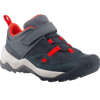 Черевики для хлопчиків для туризму Quechua Crossrock на липучках 8758161 31 сірі (4569932_Quechua) | Фото 1