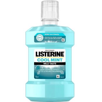 Ополіскувач для ротової порожнини LISTERINE Свіжа м'ята м'який смак 1 л (3574661011394) | Фото 1