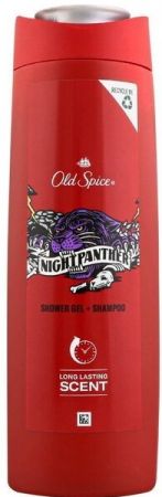 Купить гель и скраб для тела Old Spice Гель для душу + шампунь 2в1 Night Panther, 400 мл (8006540456439) | Фото 1