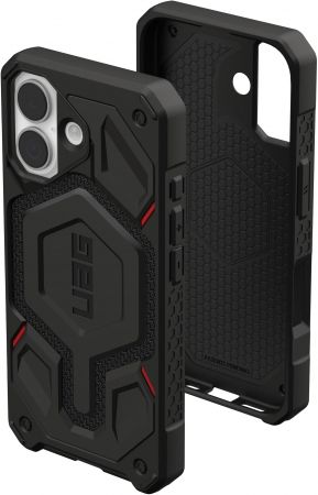 Чохол UAG для iPhone 17 Monarch Pro MagSafe Kevlar Black (114516113940) | Фото 12