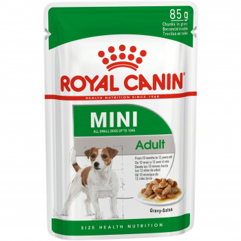 Вологий корм для собак Royal Canin Mini Adult 85г | Фото 1