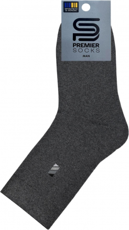 Шкарпетки чоловічі махрові Premier Socks 44-45 1 пара темно-сірі (4820203356607) Шкарпетки чоловічі махрові Premier Socks 44-45 1 пара темно-сірі (4820203356607) | Фото 2