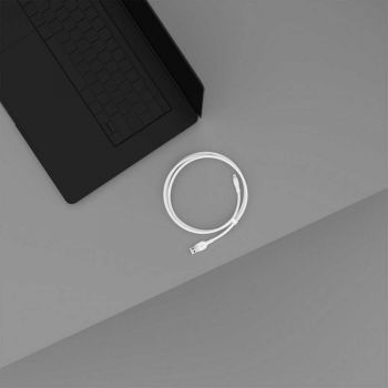 BELKIN USB-A - Lightning силіконовий, з кліпсою, 3m White (CAA008BT3MWH) | Фото 8