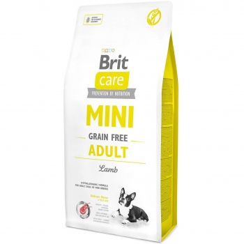 Сухий корм для дорослих собак мініатюрних порід Brit Care Mini Grain Free Adult 7 кг (8595602520121) | Фото 1