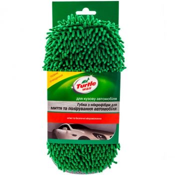 Губка Turtle Wax з мікрофібри для миття та полірування автомобіля (X1186) | Фото 1