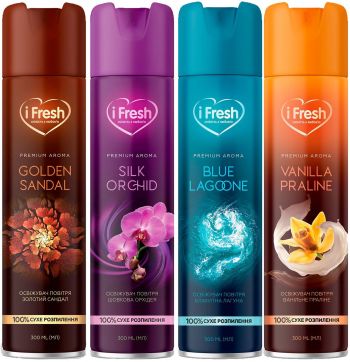 Pride iFresh Premium aroma Шовкова орхідея 300 мл (4820159543236) Pride iFresh Premium aroma Шовкова орхідея 300 мл (4820159543236) | Фото 3