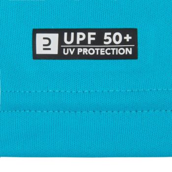Футболка сонцезахисна дитяча Olaian 100 8611587 4-5 р (103-112 см) синя | Фото 2