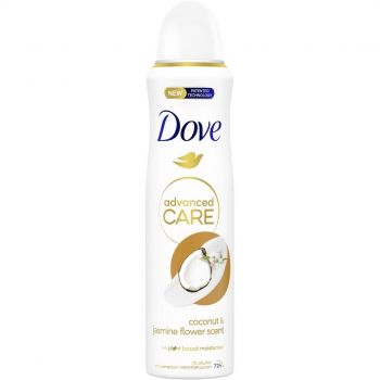 Купить дезодорант и антипреспирант Антиперспірант-аерозоль DOVE Coconut & Jasmine flower 150 мл (8720181291487) | Фото 2