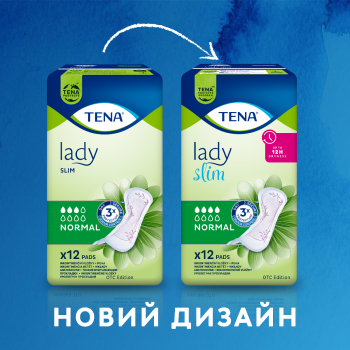 Урологічні прокладки TENA Lady Normal 12 шт (7322540852127) Урологічні прокладки TENA Lady Normal 12 шт (7322540852127) | Фото 3
