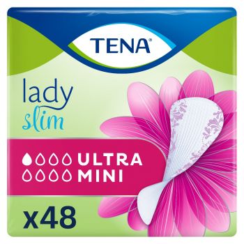 Урологічні прокладки TENA Lady Slim Ultra Mini, 48 шт (7322541360577) | Фото 1