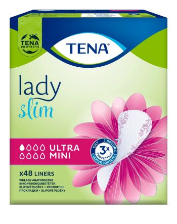 Урологічні прокладки TENA Lady Slim Ultra Mini, 48 шт (7322541360577) | Фото 2