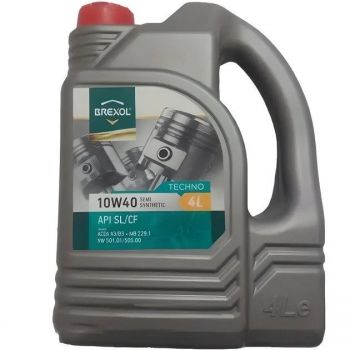 Олива моторна Brexol Techno 10W40 SL/CF, 4л (48391051010) | Фото 1