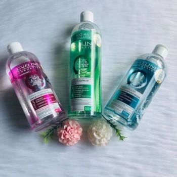 Eveline Cosmetics Гіалуронова міцелярна вода 3в1 д. Чутлива 400 мл facemed+ | Фото 4