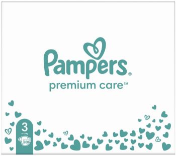 Підгузки дитячі PAMPERS Premium Care Midi 6-10 кг 200 шт (8006540855898) | Фото 7