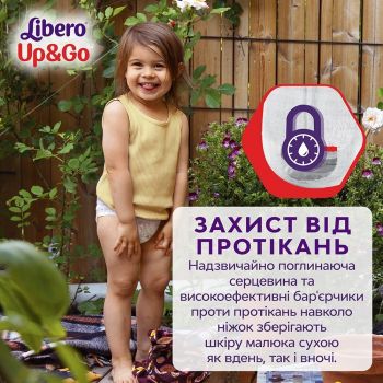 Підгузки-трусики LIBERO Up&Go 3 (5-9 кг), 46 шт (7322541742076) | Фото 9