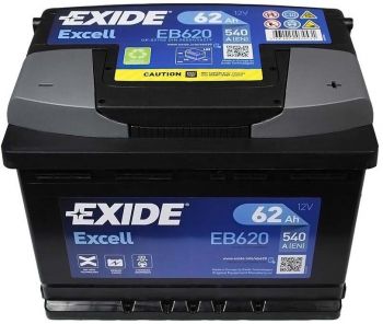 Автомобільний акумулятор Exide 62Ah-12v ExcelL+, R+, EN540 (5237607311) | Фото 2