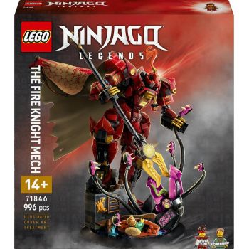 Конструктор LEGO Ninjago Робот Вогняного Лицаря (71846) Купить конструктор Конструктор LEGO Ninjago Робот Вогняного Лицаря (71846) | Фото 1