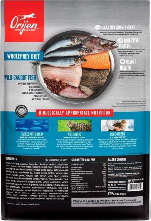 Сухий корм для котів та кошенят всіх порід Orijen Six Fish Cat 5.4 кг (o28154) | Фото 2