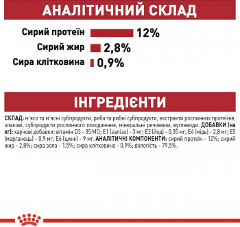 Вологий корм для котів Royal Canin Instinctive шматочки в соусі 85г Вологий корм для котів Royal Canin Instinctive шматочки в соусі 85г | Фото 4