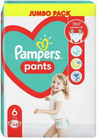 Підгузки-трусики PAMPERS Pants Giant (15+ кг) Джамбо, 44 шт (8006540069356) | Фото 11