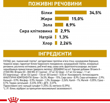 Сухий корм для котів Royal Canin Urinary S/O при захворюваннях нижніх сечовивідних шляхів 400г | Фото 6