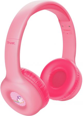 Навушники TRUST On-ear Nouna Kids Wireless Mic Pink (25274_TRUST) Навушники TRUST On-ear Nouna Kids Wireless Mic Pink (25274_TRUST) | Фото 7
