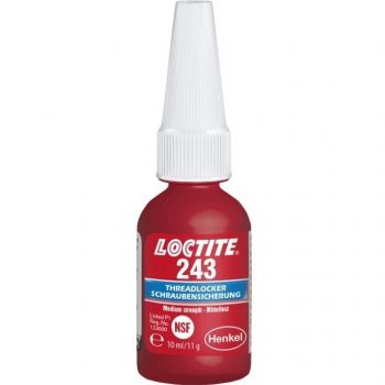 Фіксатор різьблення Loctite 243 анаеробний середньої міцності 10мл (48021169826) (1918989) | Фото 1