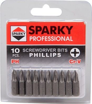 Набір біт SPARKY Phillips PH 3/25мм, 10шт. (20009720509) Набір біт SPARKY Phillips PH 3/25мм, 10шт. (20009720509) | Фото 2