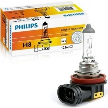 Лампа Philips галогенова 12V H8 35W Pgj19-1 (PS_12360_C1) | Фото 1