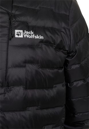 Пуховик чоловічий Jack Wolfskin Passamani Down Hoody M Rds A61831_6350 M темно сірий (4064886340953) Пуховик чоловічий Jack Wolfskin Passamani Down Hoody M Rds A61831_6350 M темно сірий (4064886340953) | Фото 3