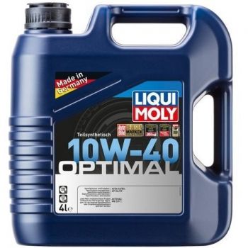 Олива моторна LIQUI MOLY Optimal 10W-40 4л. (4100420039300) | Фото 1