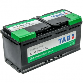 Акумулятор автомобільний Decaro AGM Start-Stop 105Ah-12v, R, EN950 (6СТ-105 (0) AGM) (52371424610) Акумулятор автомобільний Decaro AGM Start-Stop 105Ah-12v, R, EN950 (6СТ-105 (0) AGM) (52371424610) | Фото 1