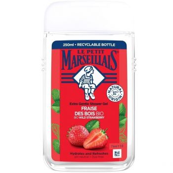 Гель для душу Le Petit Marseillais Біо Дика полуниця 250мл | Фото 1