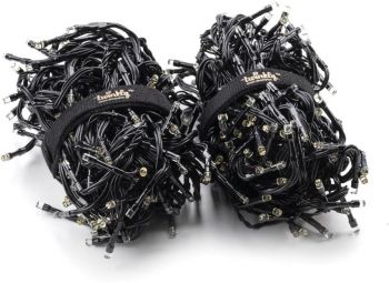 Гірлянда Twinkly Cluster AWW 400, BT+WiFi, Gen II, КАБЕЛЬ IP44 чорний (TWC400GOP-BEU) (ПУ) | Фото 5