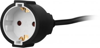 Мережевий подовжувач 2E 1хSchuko, 3G*1.5мм, 20м, black (2E-PC315M20) Мережевий подовжувач 2E 1хSchuko, 3G*1.5мм, 20м, black (2E-PC315M20) | Фото 3