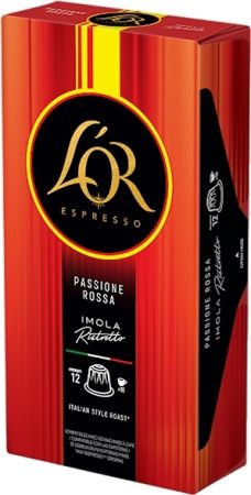 Кава L`OR капсули Rossa Imola Ristretto, 100% арабіка , 10шт, Nespresso (8711000579145) | Фото 6