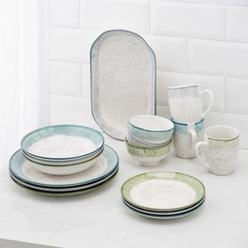 Чашка ARDESTO Siena 360 мл, біло-зелена (AR2936SWG) Чашка ARDESTO Siena 360 мл, біло-зелена (AR2936SWG) | Фото 4