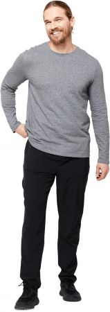 Лонгслів чоловічий для фітнесу Domyos 8644800 3XL сірий (4293971_Domyos) | Фото 3