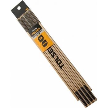 Лінійка Tolsen, складана, дерев'яна 2000мм (35046) Лінійка Tolsen, складана, дерев'яна 2000мм (35046) | Фото 1