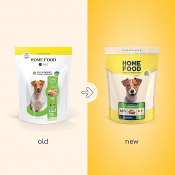 Для акт. дор. собак і юніорів малих порід HOME FOOD Ягнятина та рис низькозер. 700г (4820235020415) Для акт. дор. собак і юніорів малих порід HOME FOOD Ягнятина та рис низькозер. 700г (4820235020415) | Фото 6